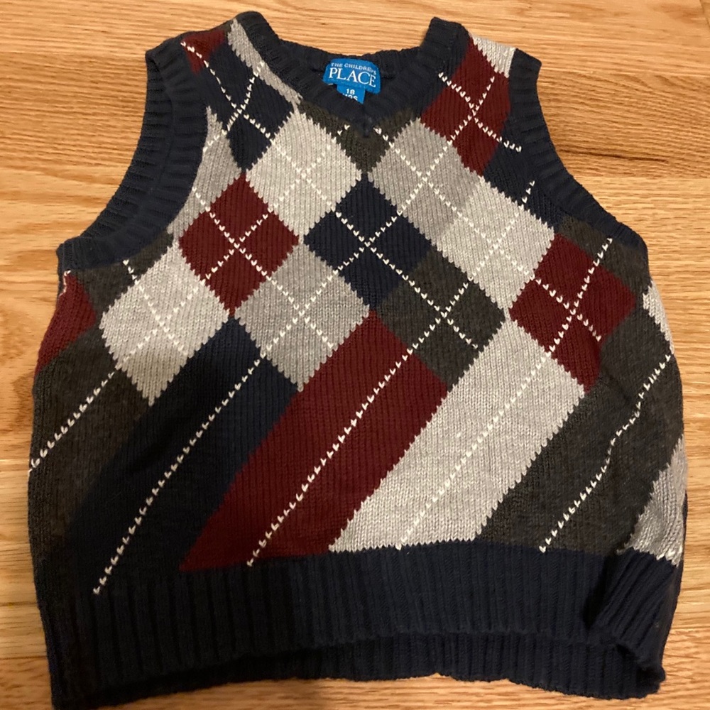 Argyle Vest